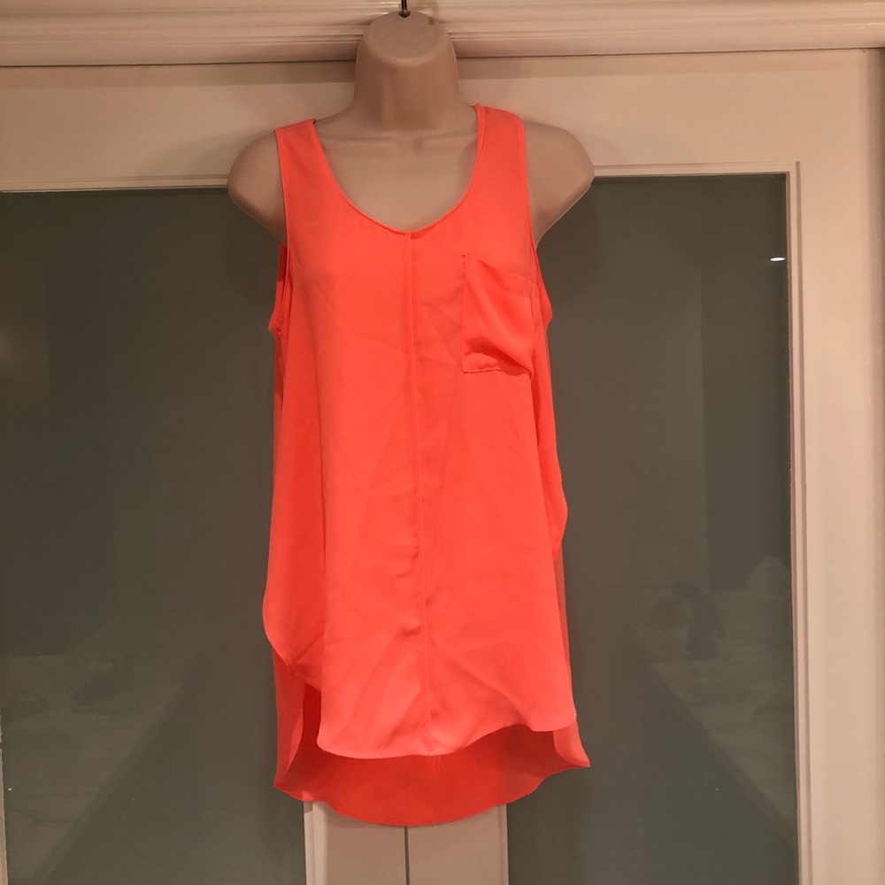ASTR sleeveless chiffon top